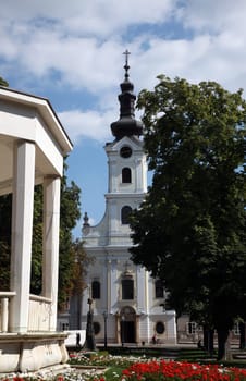Cathedral of St. Teresa of Avila in Bjelovar, Croatia