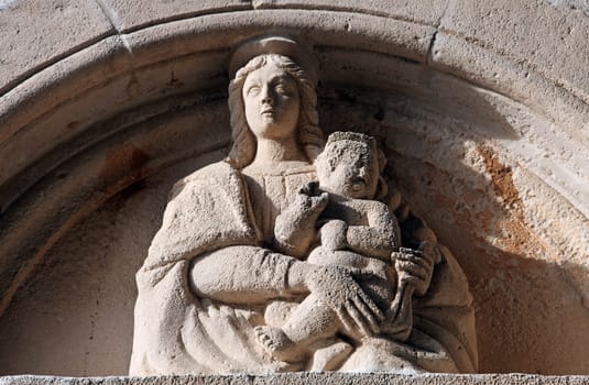 Virgin Mary with baby Jesus
