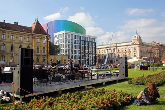 Opening of the new building of the Music Academy in Zagreb