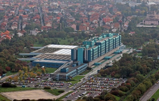 Clinical hospital Dubrava in Zagreb Croatia