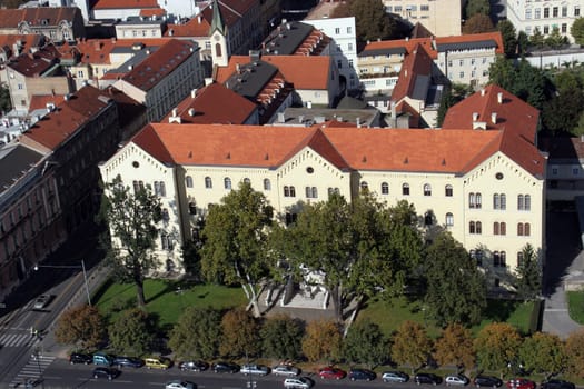 University Rector's Building in Zagreb, Croatia