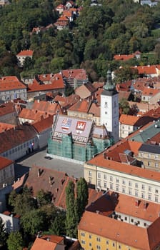St. Mark's Church in Zagreb, Croatia