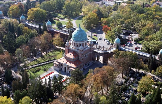 Mirogoj cemetery in Zagreb. Croatia