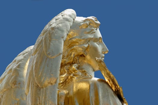 Golden statue of Angel
