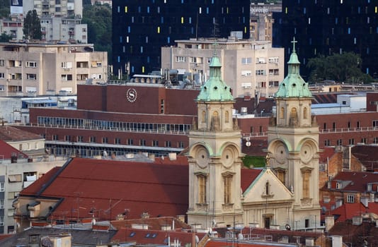 Basilica of the Sacred Heart of Jesus in Zagreb, Croatia