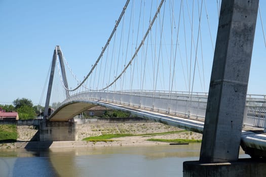 Bridge over the Sava River in Martinska Ves, Croatia