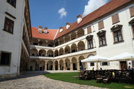 Castle in Ptuj, town on the Drava River banks, Lower Styria Region, Slovenia