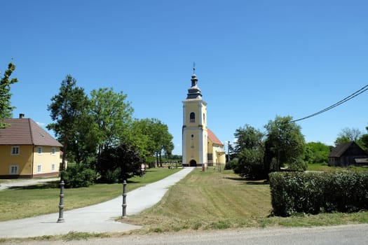 Parish Church of Saint Michael in Preloscica, Croatia