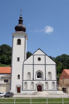 Parish Church of Saint Nicholas in Hrvatska Kostajnica, Croatia