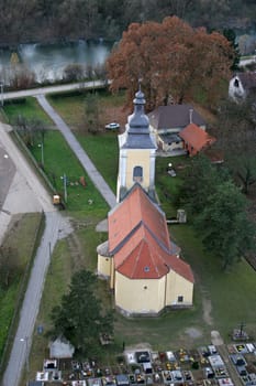 Parish Church of Saint Michael in Preloscica, Croatia.