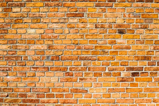 Rough Textured Old Brick Wall Background Surface.
