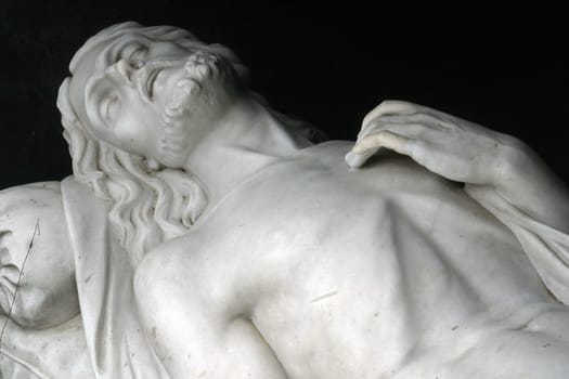 Jesus is laid in the Tomb