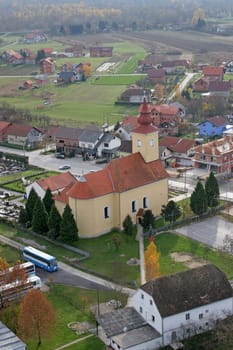 Parish church of the Assumption of the Virgin Mary in Savski Nart, Croatia