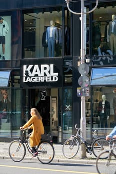 Shop of the fashion brand Karl Lagerfeld in the Friedrichstraße in Berlin