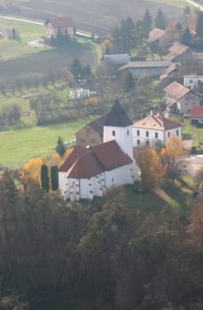 All Saints Parish Church in the Bedenica, Croatia