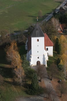 All Saints Parish Church in the Bedenica, Croatia