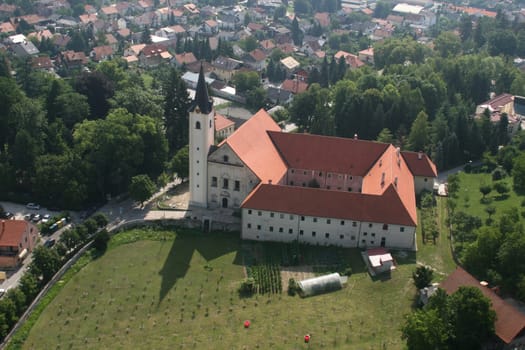Church of the Assumption of the Virgin Mary and Franciscan Monastery in Samobor, Croatia