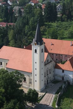 Church of the Assumption of the Virgin Mary and Franciscan Monastery in Samobor, Croatia