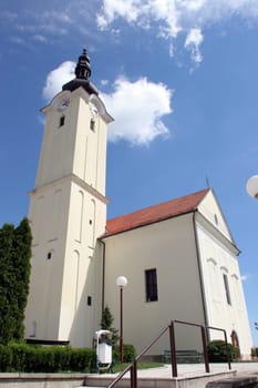 Church of the Assumption of the Virgin Mary in Klostar Ivanic, Croatia