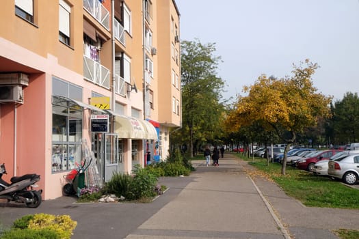 New housing blocks in Malesnica residential area, Zagreb, Croatia