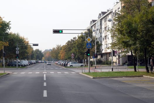 New housing blocks in Malesnica residential area, Zagreb, Croatia