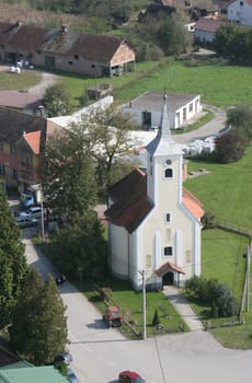 Parish church of the Saint Nicholas in Lijevi Dubrovcak, Croatia