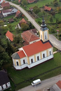Church of the Saint Helena in Vrtlinska, Croatia