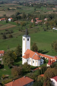 Our Lady of the Snows Church in Belec, Croatia