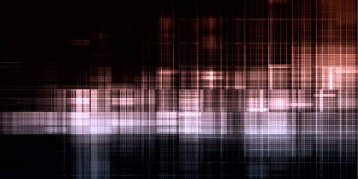 Technology Background as a Digital Abstract Art