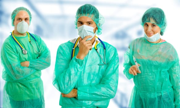 three young doctors