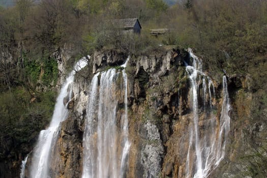 Plitvice Lakes national park in Croatia