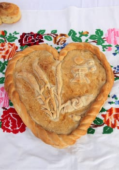 Delicious homemade Christmas bread