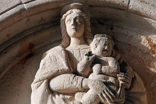 Virgin Mary with baby Jesus