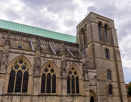 Chichester Cathedral, formally known as the Cathedral Church of the Holy Trinity in Chichester, West Sussex, United Kingdom
