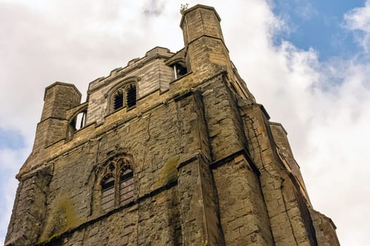 Chichester Cathedral (Cathedral Church of the Holy Trinity) free-standing medieval bell tower known as campanile in Chichester, West Sussex, United Kingdom