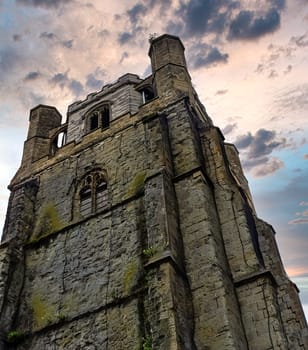 Chichester Cathedral (Cathedral Church of the Holy Trinity) free-standing medieval bell tower known as campanile in Chichester, West Sussex, United Kingdom