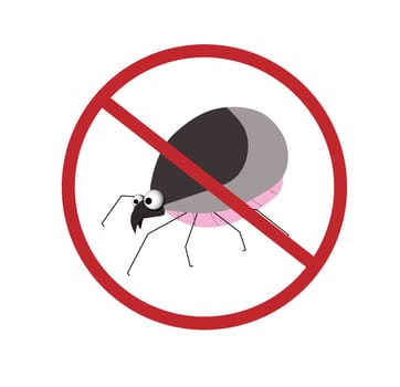 Tick parasite. Blood sucking insect. Insecticide. Peddlers of infection