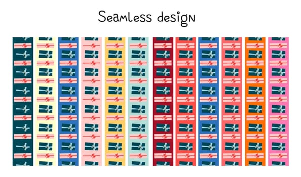 Festive border, template set. A large collection of congratulatory borders, ornaments, brushes. Abstract geometric dividers, sseasonal symbols design elements.