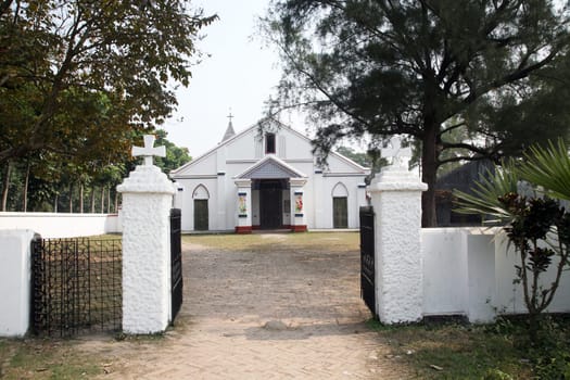 Catholic Church in Basanti, West Bengal, India