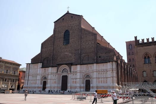 Basilica de San Petronio in Bologna, Italy