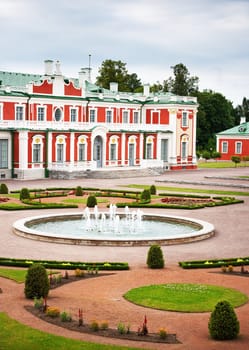 Kadriorg palace in Kadriorg park in Tallinn