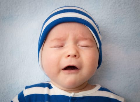 Three month old crying baby