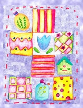 a handpainted watercolor illustration