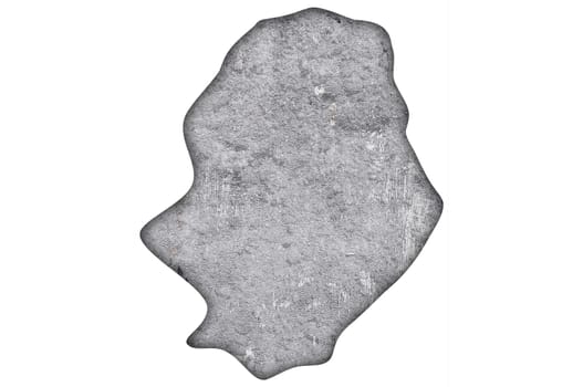 Map of Niue on weathered concrete
