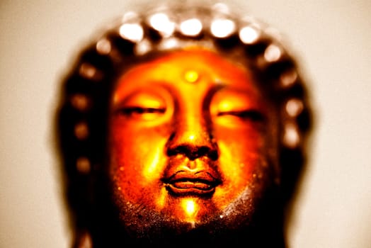 Buddha in deep meditation