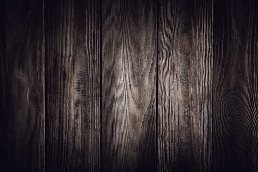 Old wooden planks. Gray background with painted boards
