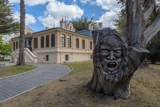 the Regional Museum of Magallanes in Punta Arenas, Patagonia, Chile