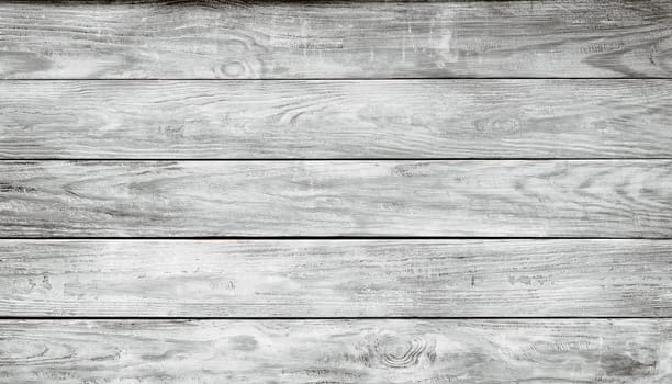 Old wooden planks. Blue background with painted boards