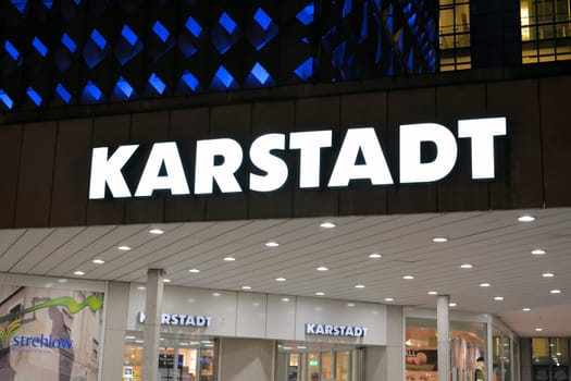 Exterior view of a Karstadt branch in Magdeburg