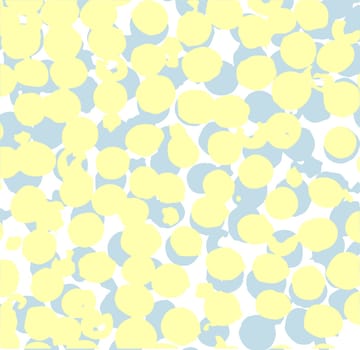 Abstract light background. Circles of different sizes. Vector illustration